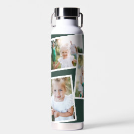 Botella De Agua Moderna familia multifotografía familia verde simp