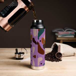 Botella De Agua Moderno Clásico Elegante Rústico Boho