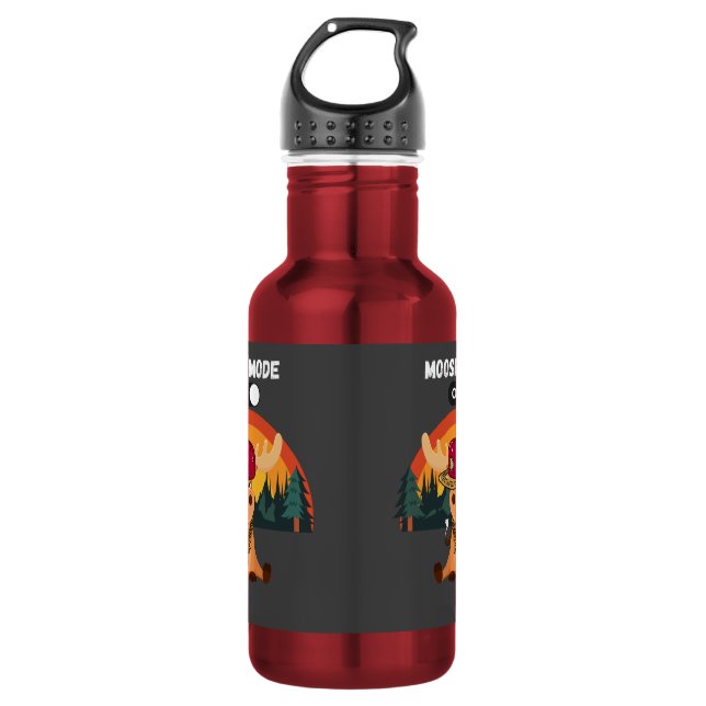 Botella De Agua Modo Alce Activado (Anverso)