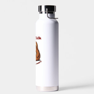 Botella De Agua Modo Perezoso No Hables Hasta Que Se Acabe Este Ca