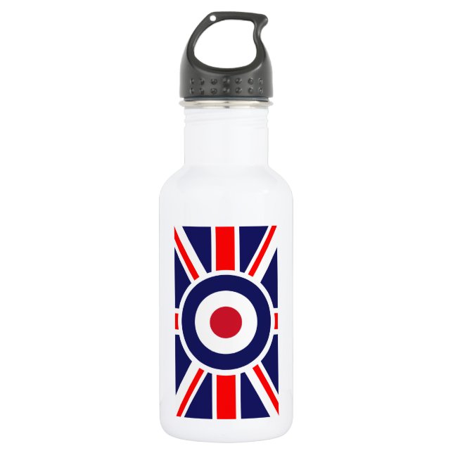 Botella De Agua Modos Mod Target Mods Inglaterra Scooter Target (Anverso)
