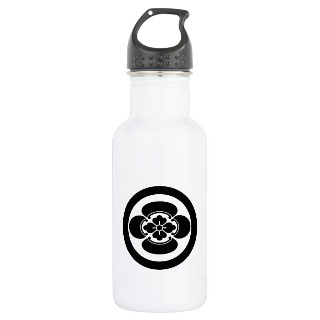 Botella De Agua Mokko en un círculo (Anverso)