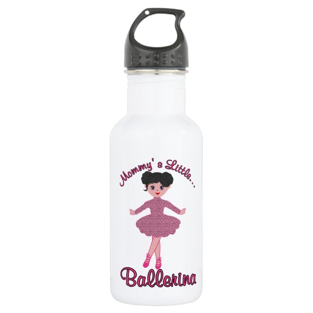 Botella De Agua Mommys Little Ballerina (Anverso)