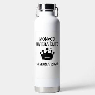 Botella De Agua Monaco Riviera Elite Lujo Acero Inoxidable