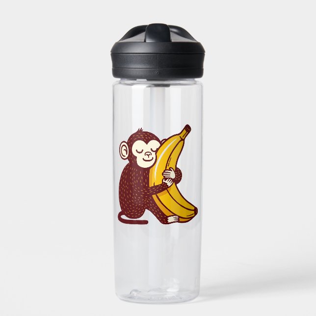 Botella De Agua Monkey Love Banana (Delante)