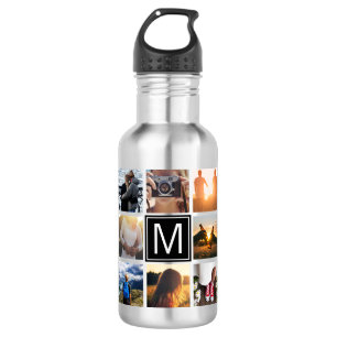 Botella De Agua Monograma 8 Frasco