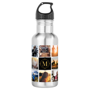 Botella De Agua Monograma 8 Frasco de LND III