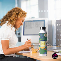 Monograma botánico primavera