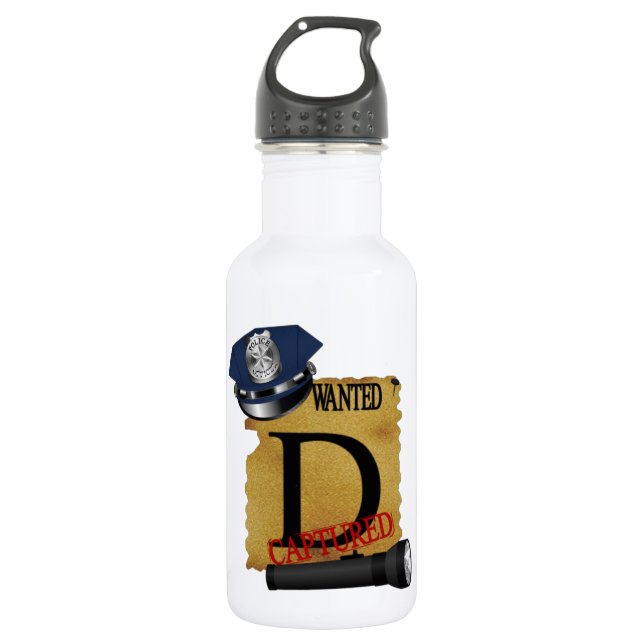 Botella De Agua Monograma D 32 oz PBA GRATIS (Anverso)