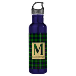 Botella De Agua Monograma de MacDonald Tartan M