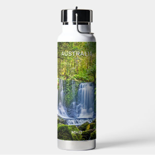 Botella De Agua Monograma del Personalizado de Australia Cae Herra