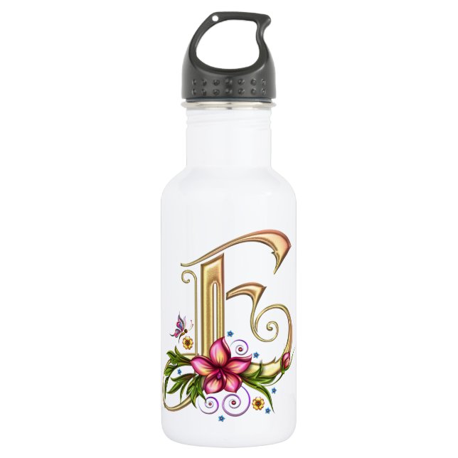 Botella De Agua Monograma E 32 oz LIBRE DE PBA (Anverso)