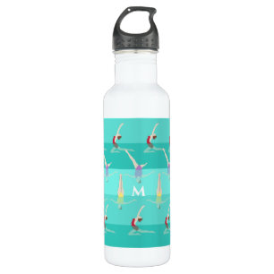Botella De Agua Monograma Natación artística