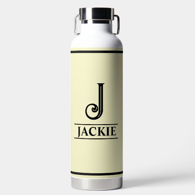 Botella De Agua Monogramado (Delantero)