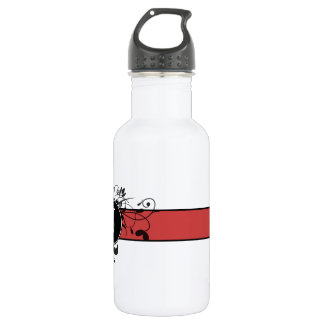 Botella De Agua Monogramado Victoriano Flourish
