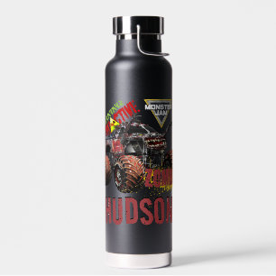 Botella De Agua Monster Jam Zombie Radioactivo