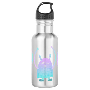 Botella De Agua Monstruo Azul Pequeño y Lindo