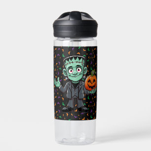 Botella De Agua Monstruo de Frankenstein de dibujos animados lindo
