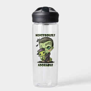 Botella De Agua Monstruo de Frankenstein lindo con peluche