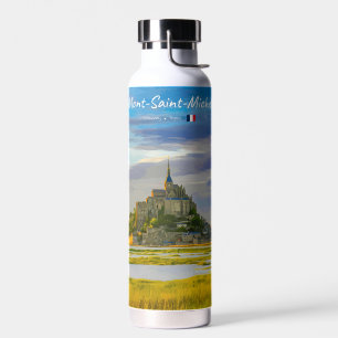 Botella De Agua Mont-Saint-Michel, Francia - Abadía Medieval