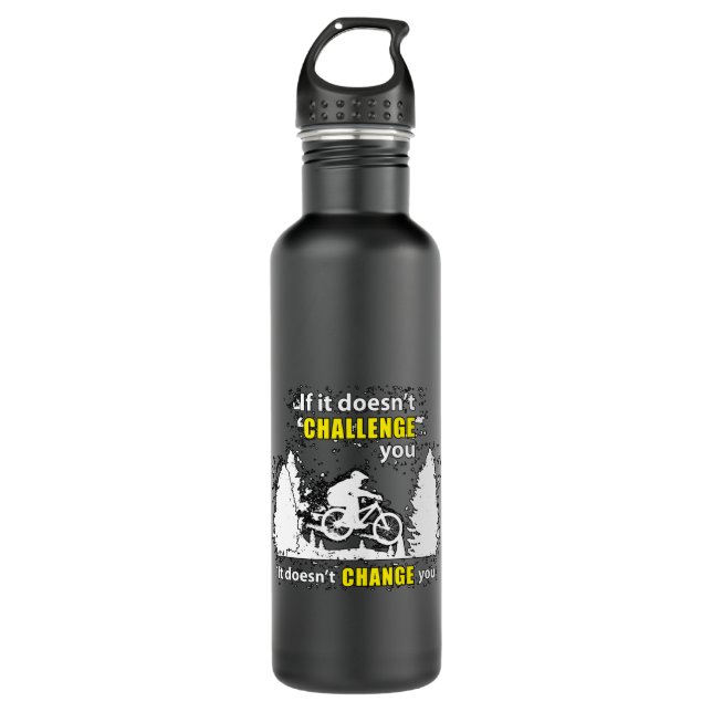 Botella De Agua Montaña Bicicleta Bicicleta MTB Bicicleta Gift (Anverso)