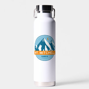 Botella De Agua Montaña Mitchell Carolina del Norte Estrellas Moon