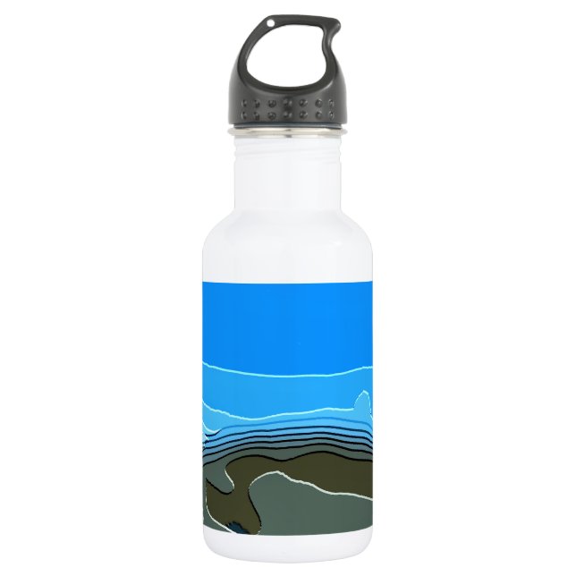 BOTELLA DE AGUA MONTAÑAS (Anverso)