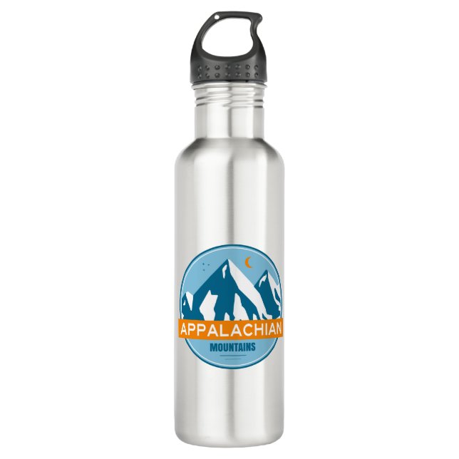 Botella De Agua Montañas Apalaches (Anverso)
