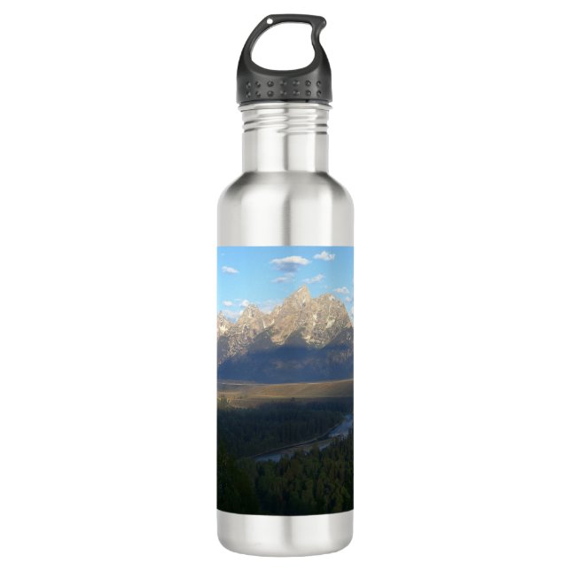 Botella De Agua Montañas de Jackson Hole (Parque Nacional Grand Te (Anverso)