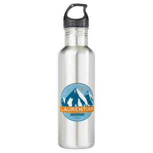 Botella De Agua Montañas Laurentianas Quebec Canadá