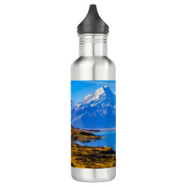 Botella De Agua Monte Cook con vistas al lago Pukaki, NZ