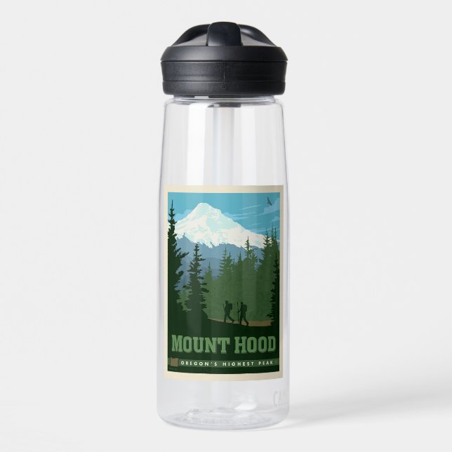 Botella De Agua Monte Hood | Oregon (Delante)
