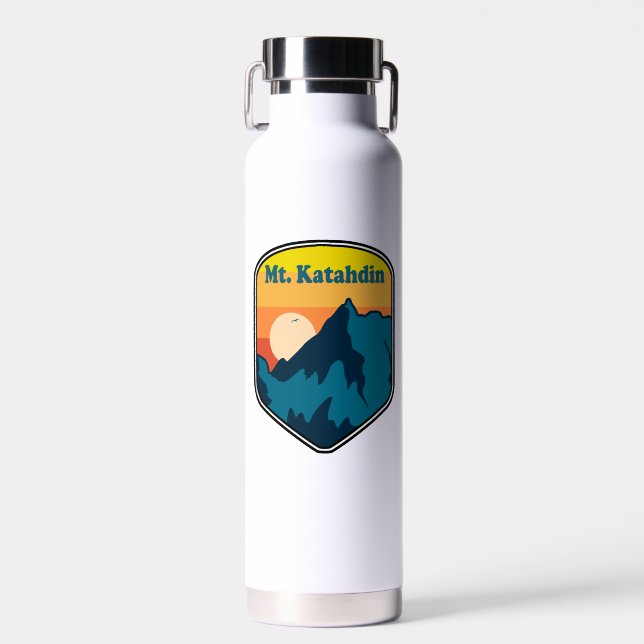 Botella De Agua Monte Katahdin Maine Sunrise (Delantero)