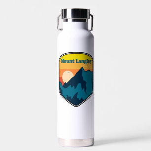 Botella De Agua Monte Langley California Amanecer