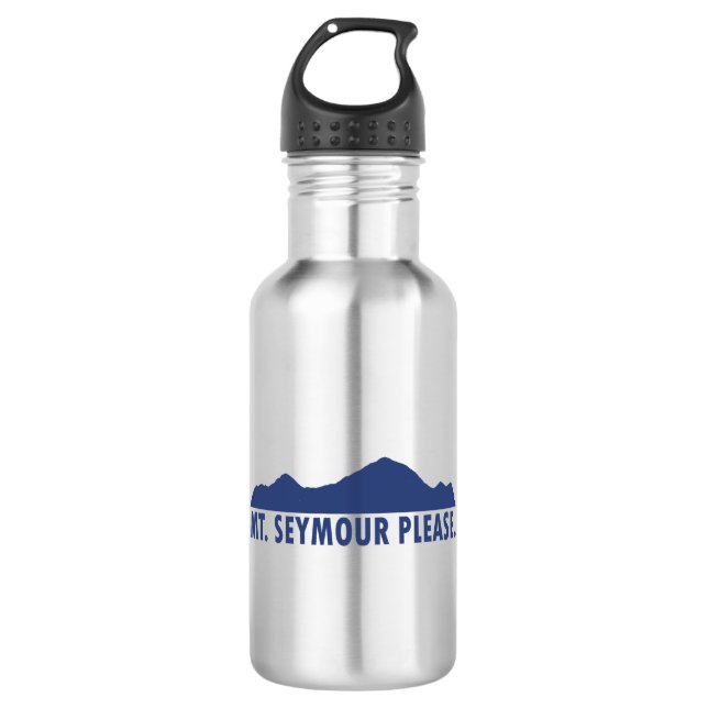 Botella De Agua Monte Seymour Por Favor (Anverso)