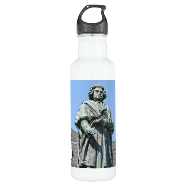 Botella De Agua Monumento a Ludwig van Beethoven en Bonn (Anverso)