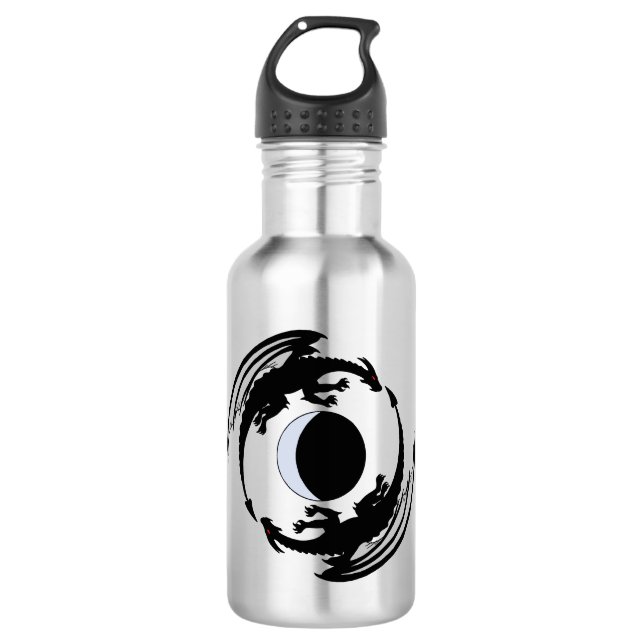 Botella De Agua Moon Dragons Fantasy Design (Anverso)