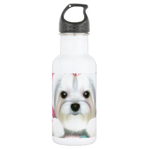 BOTELLA DE AGUA MORKIE EXFOLIADO