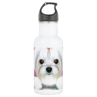 BOTELLA DE AGUA MORKIE EXFOLIADO