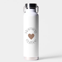 Botella De Agua Morning Coffee, Cozy Coffee Lover Gift