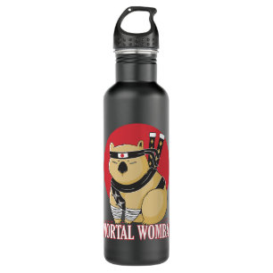 Botella De Agua Mortal Wombat Funny Animal Lover