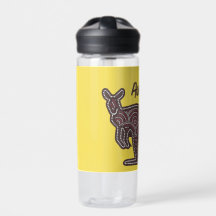 Mosaico aborigen canguro