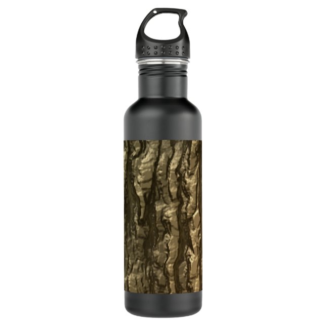Botella De Agua Mossy Bark Camo (Anverso)