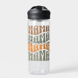 Botella De Agua Mother's Day Natural Color Mama Kids Name