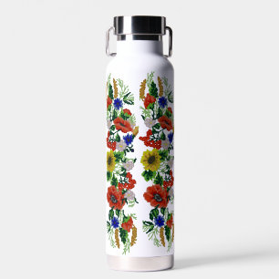 Botella De Agua Motif Tradicional, Motif Tradicional Rumano T-S