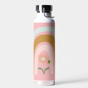 Botella de agua motivacional para vibraciones posi