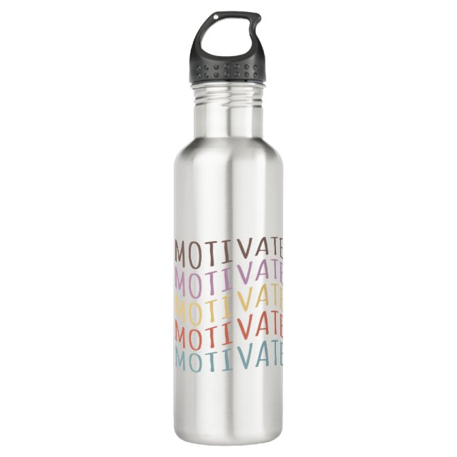 Botella De Agua mOTivate| Motivación de la terapia ocupacional (Anverso)