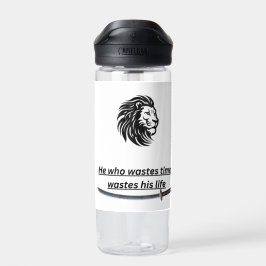 Botella De Agua Motivational Time Saver Water Bottle