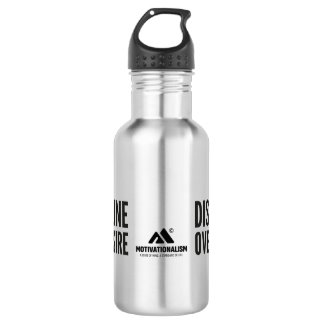 Botella De Agua MOTIVATIONALISM© Discipline Over Desire_