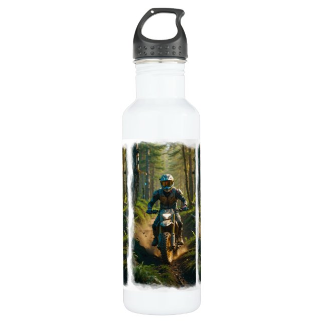 Botella De Agua Moto-xing - Motocross Racers (Anverso)